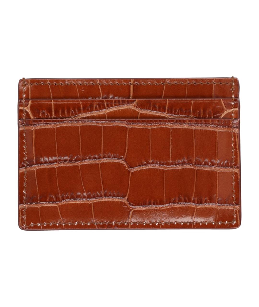 TOM FORD Коричневый кожаный кардхолдер, фото 2