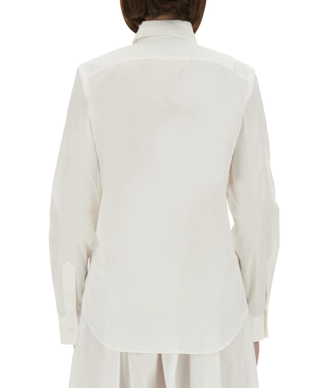 POLO RALPH LAUREN Белая хлопковая рубашка, фото 4