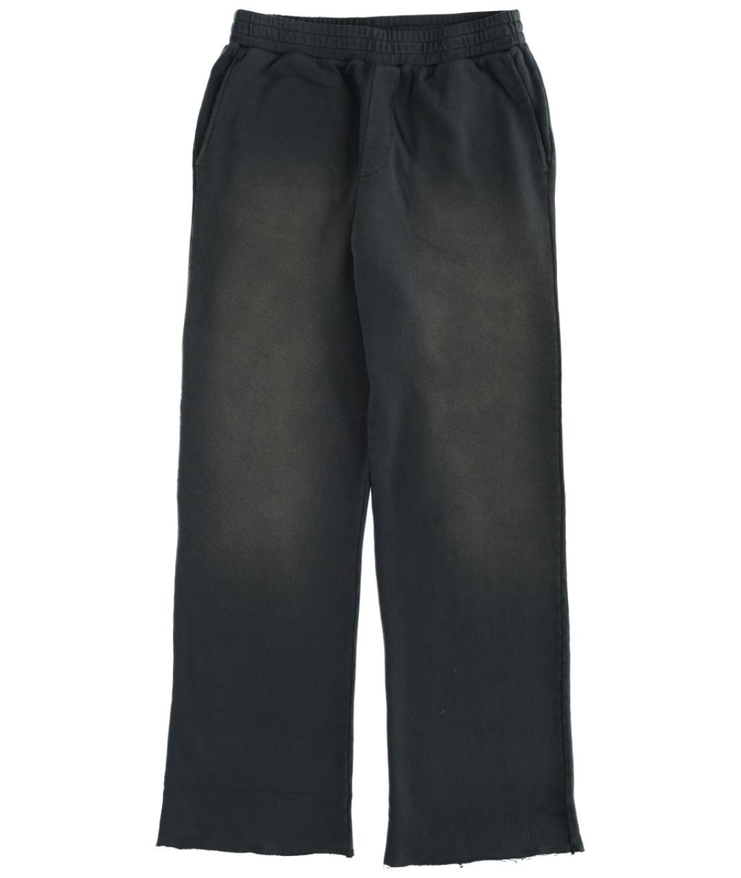 GOLDEN GOOSE DELUXE BRAND Черные хлопковые повседневные брюки, фото 1