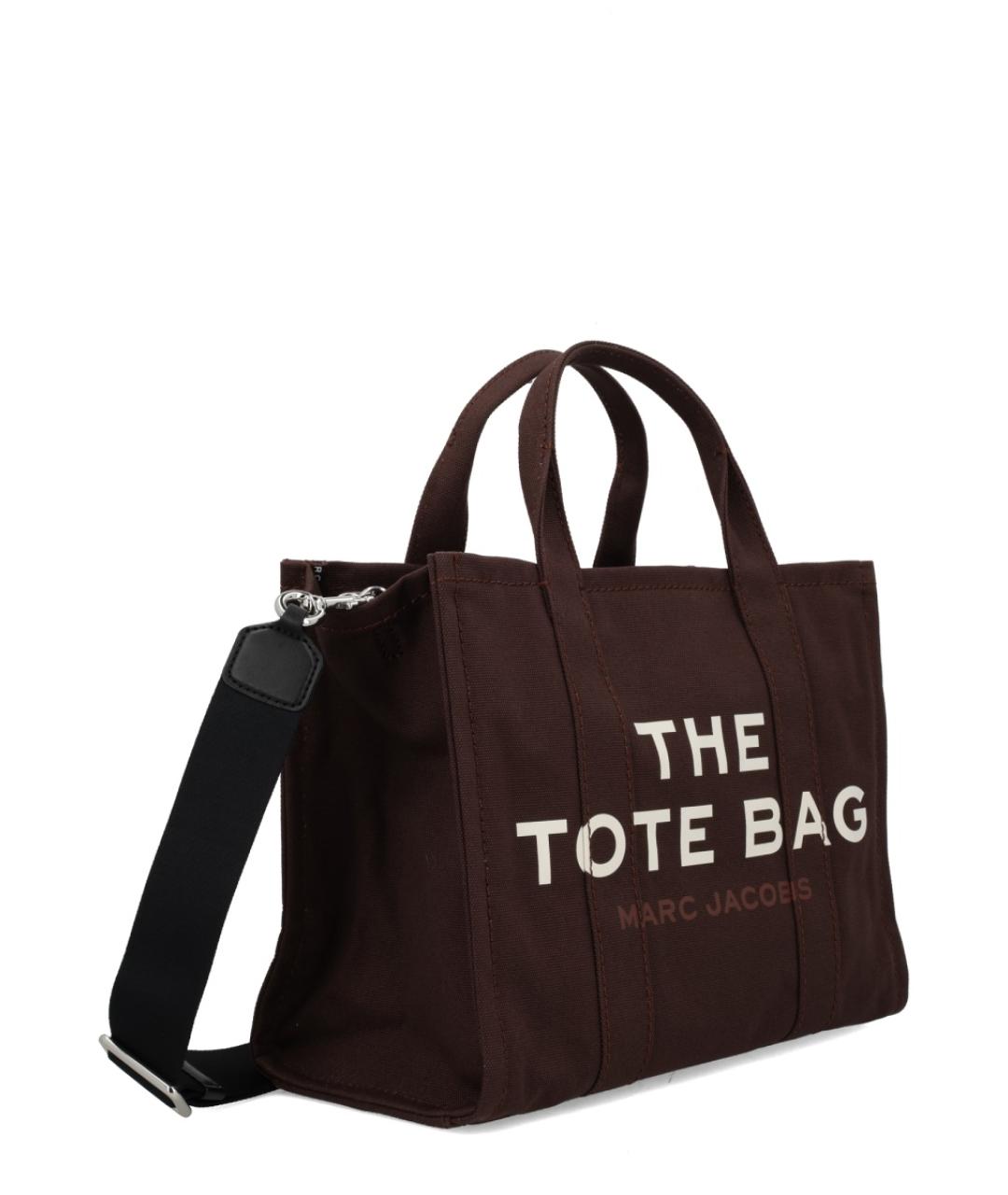 MARC JACOBS Коричневая хлопковая сумка тоут, фото 2