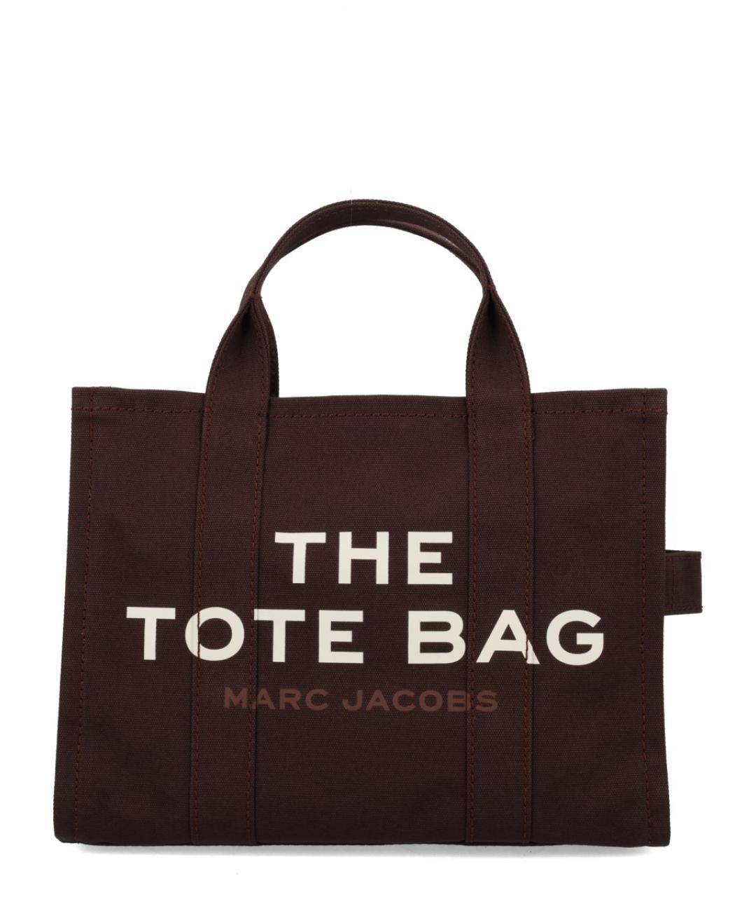 MARC JACOBS Коричневая хлопковая сумка тоут, фото 1