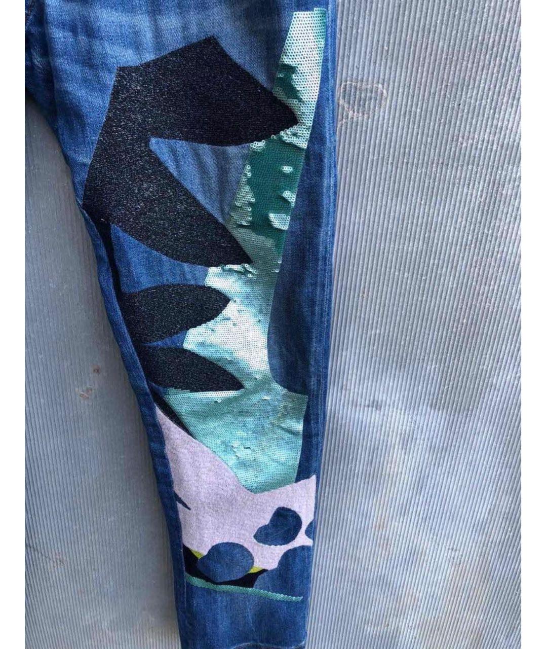 ICEBERG Хлопко-эластановые джинсы слим, фото 8