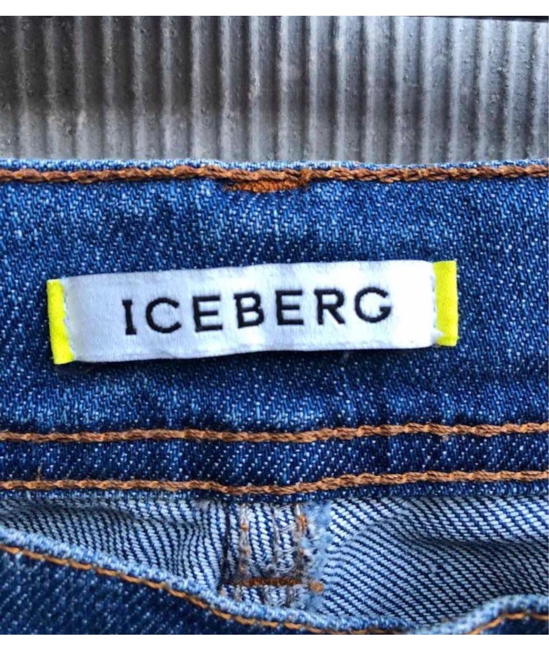 ICEBERG Хлопко-эластановые джинсы слим, фото 3