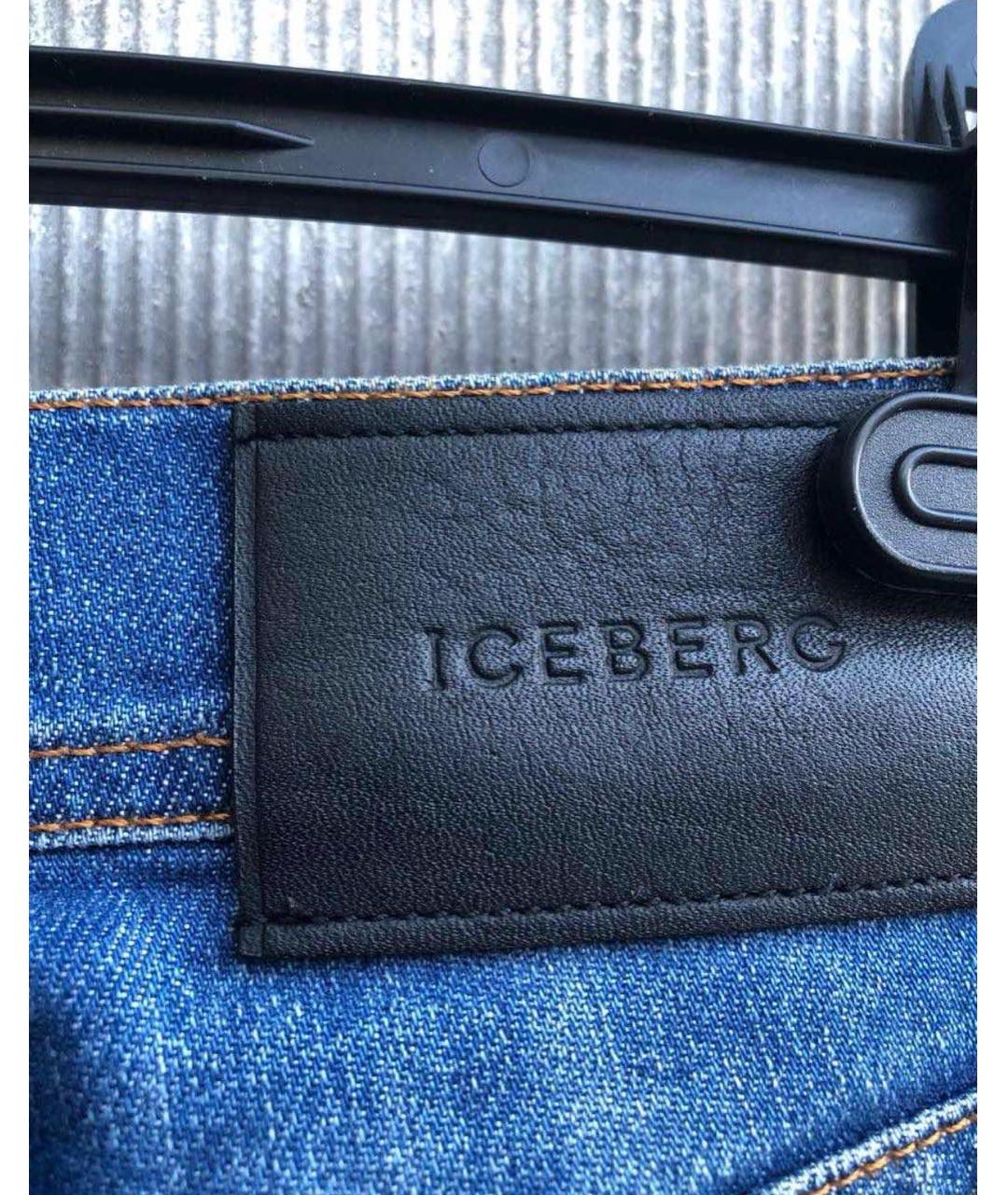 ICEBERG Хлопко-эластановые джинсы слим, фото 7