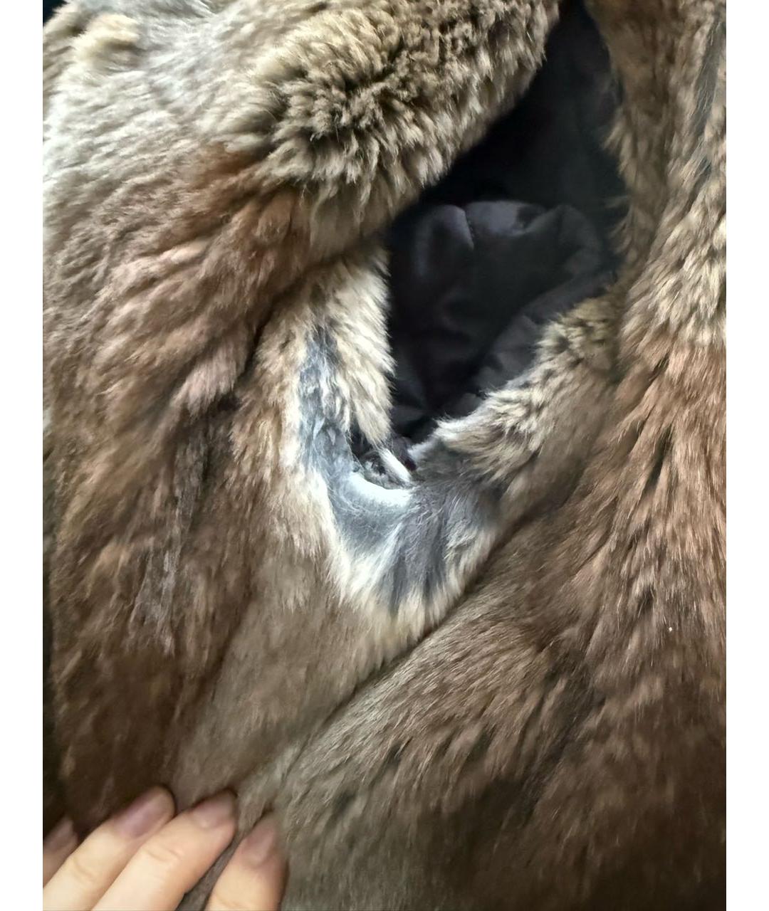 ARMY YVES SALOMON Черная парка, фото 3