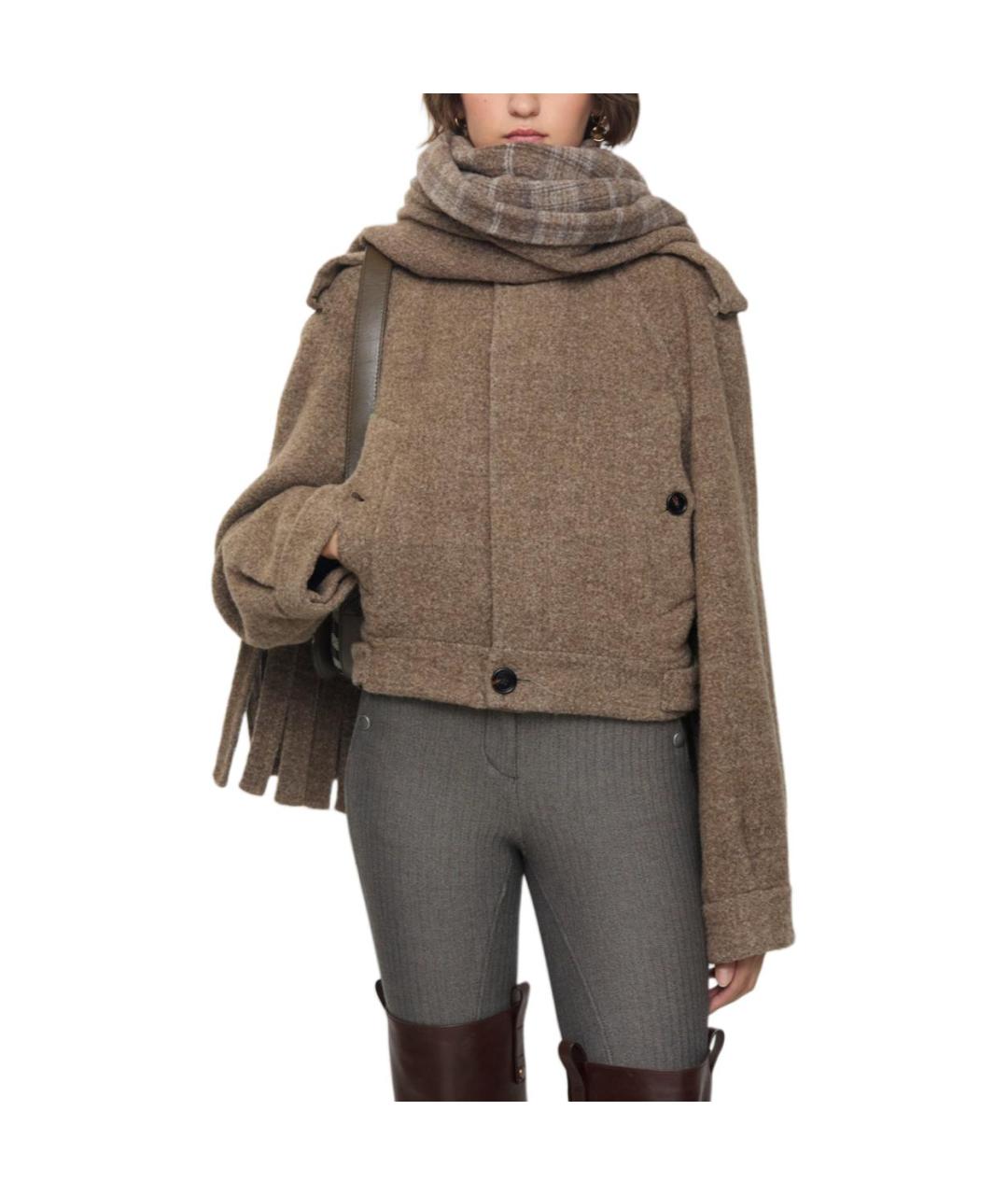 BURBERRY Коричневая куртка, фото 4