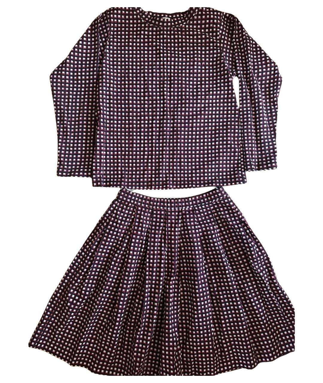 MARNI Красный хлопковый комплект, фото 1