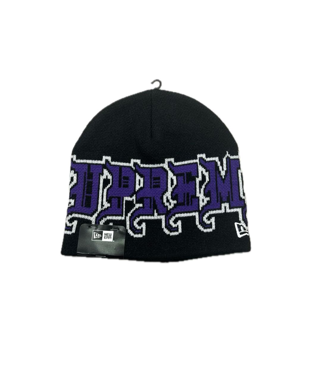 SUPREME Черная шапка, фото 1