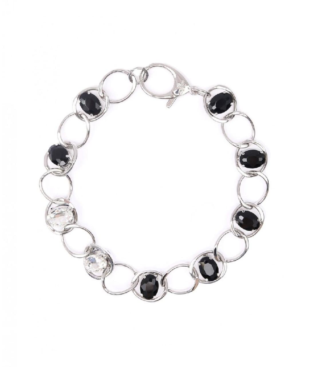 MAX MARA Серебряное металлическое колье, фото 1