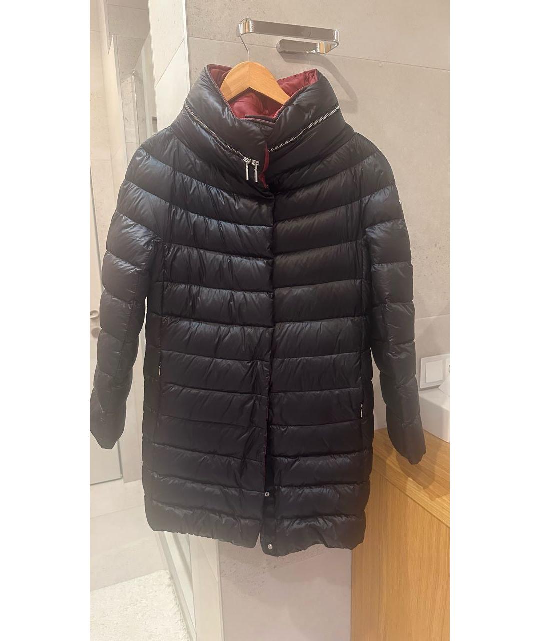 DIEGO M Черный полиэстеровый пуховик, фото 5