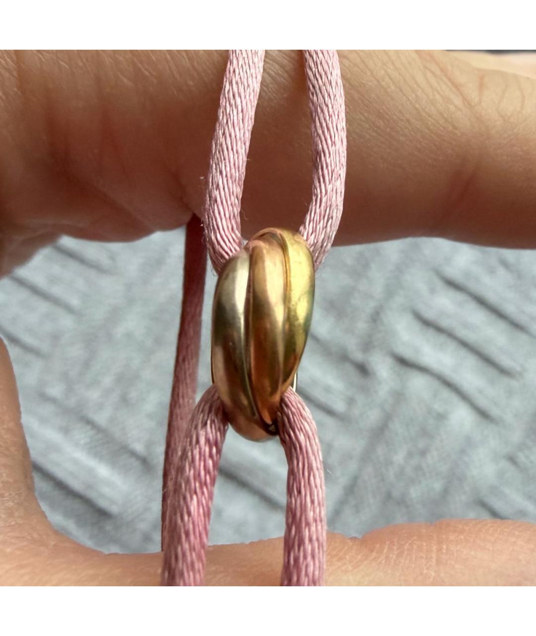CARTIER Розовый браслет из желтого золота, фото 7