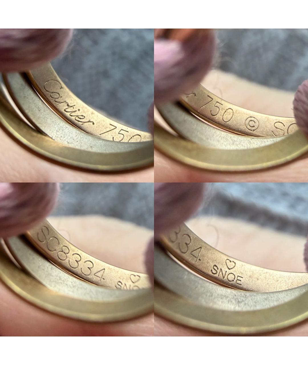 CARTIER Розовый браслет из желтого золота, фото 6