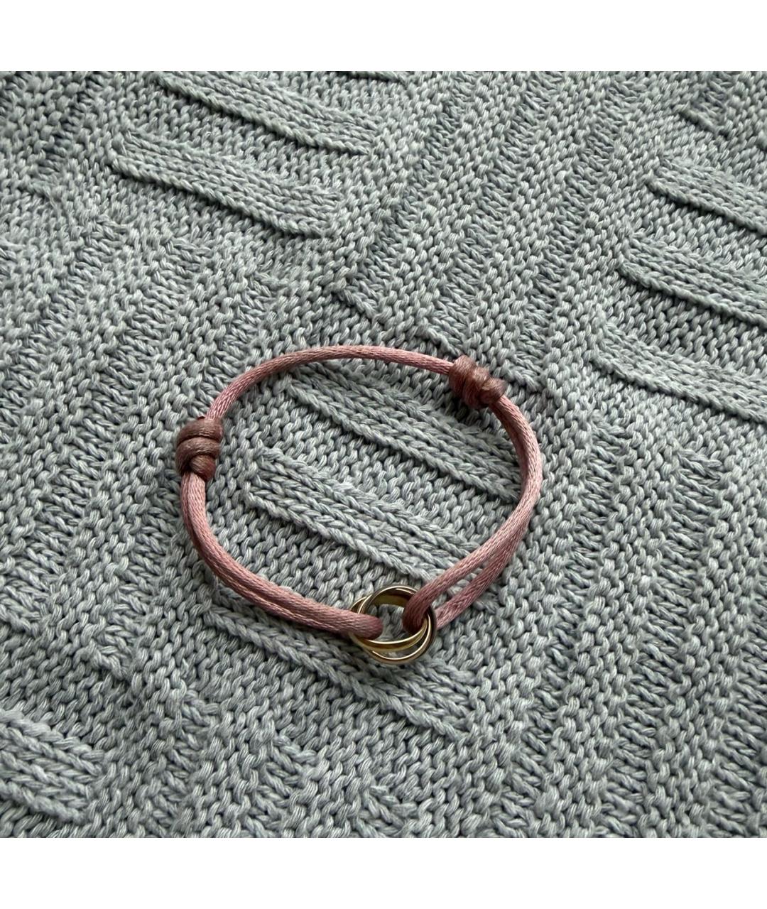 CARTIER Розовый браслет из желтого золота, фото 2