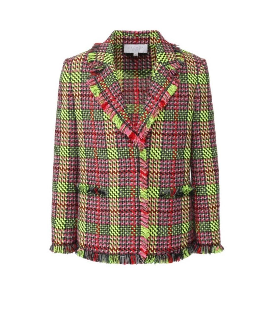 ESCADA Мульти хлопковый жакет/пиджак, фото 1