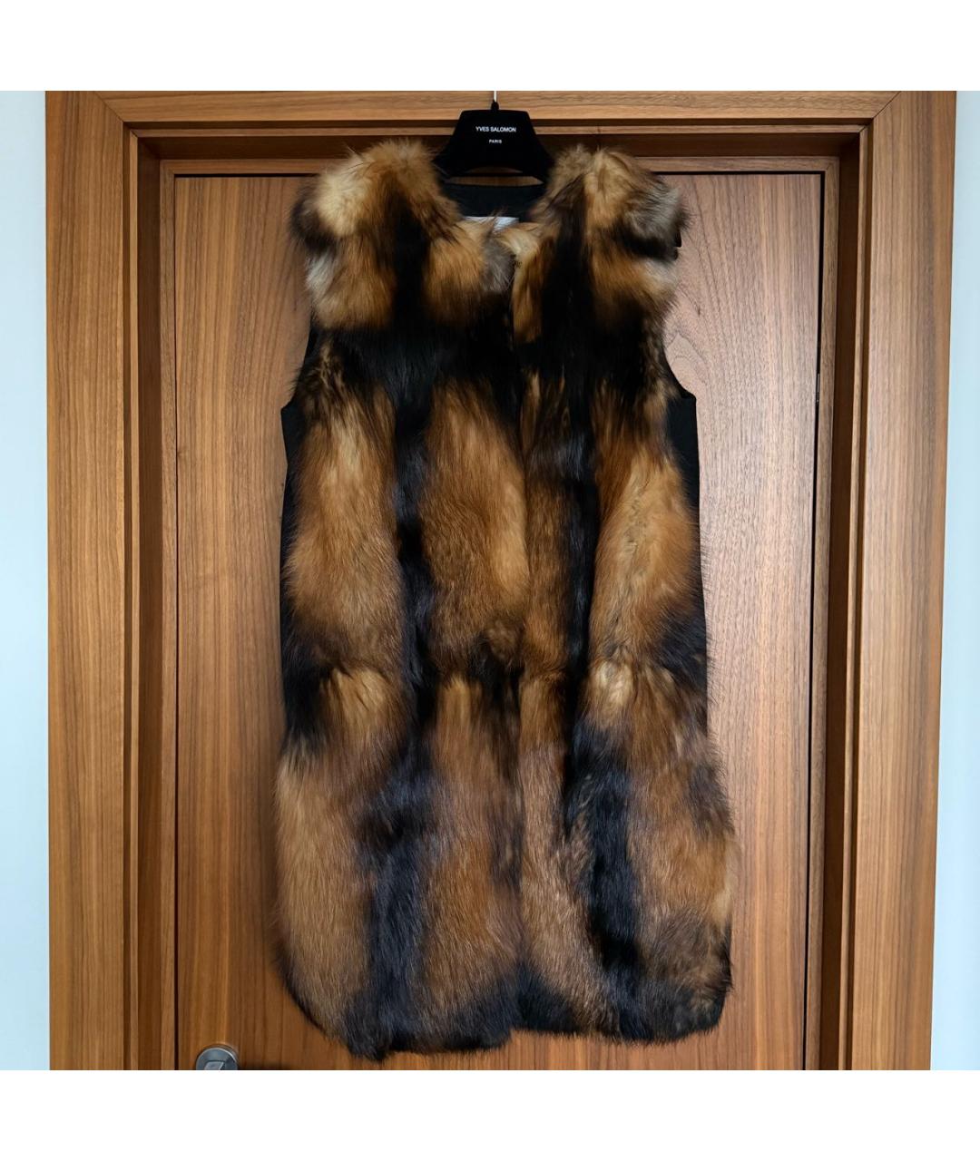 YVES SALOMON Мульти меховой жилет, фото 8