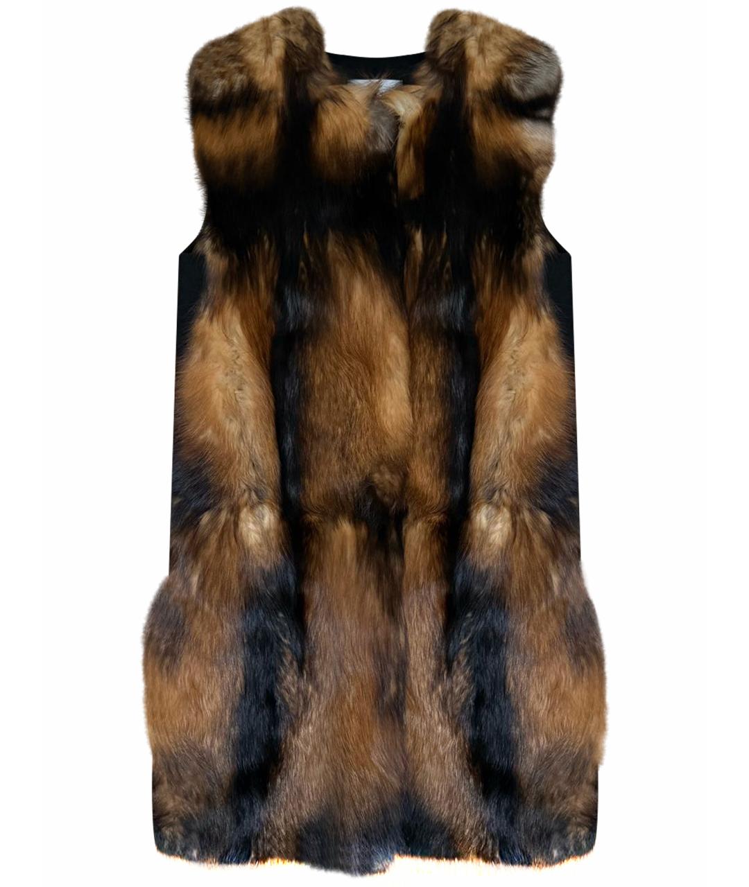 YVES SALOMON Мульти меховой жилет, фото 1