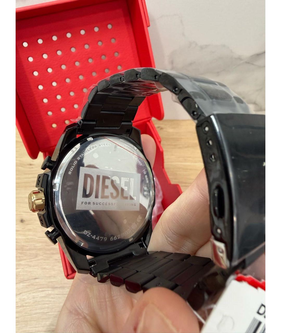 DIESEL Серебряные часы, фото 2