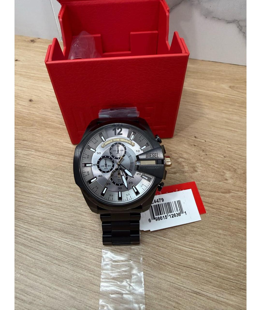 DIESEL Серебряные часы, фото 6