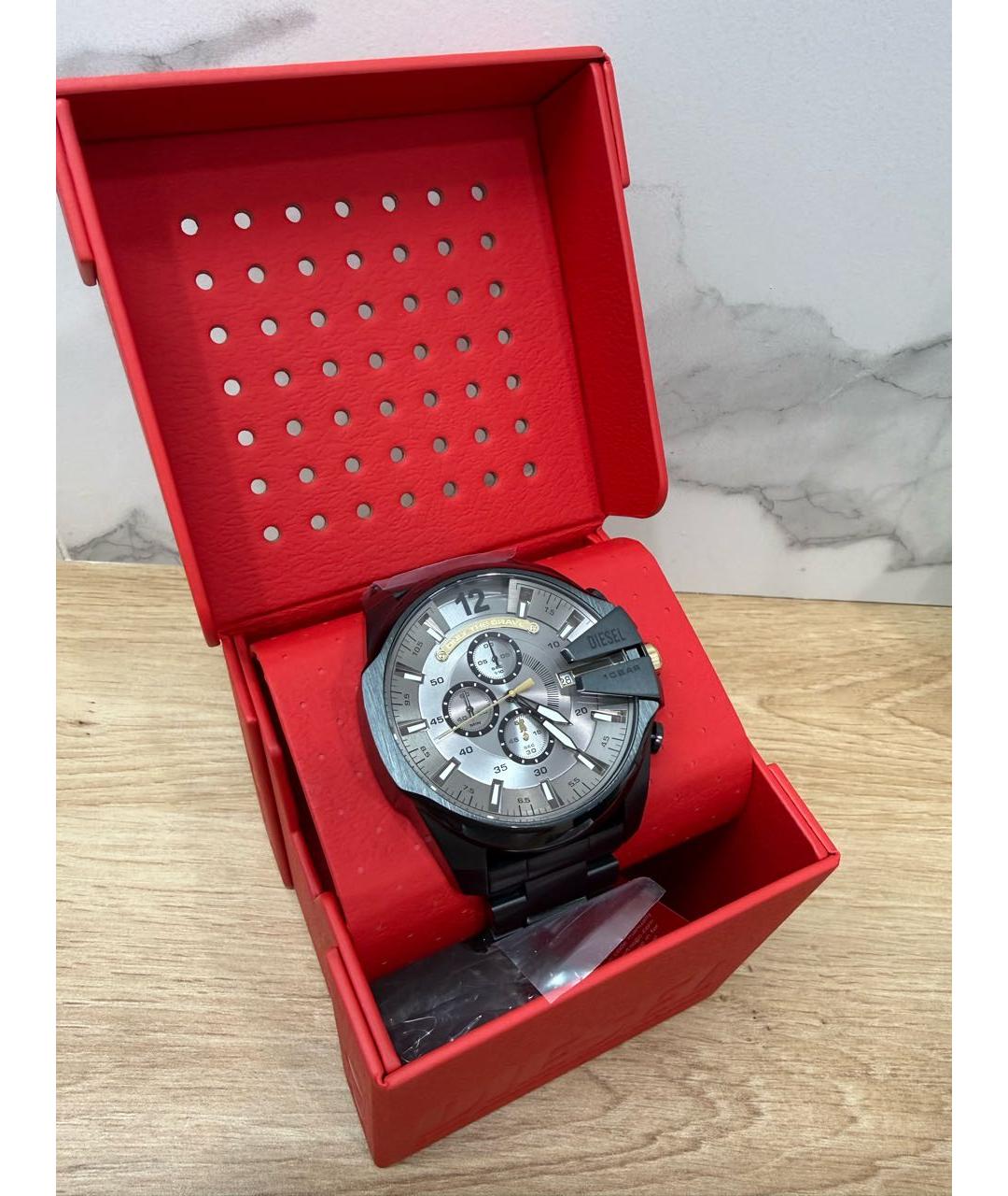 DIESEL Серебряные часы, фото 5