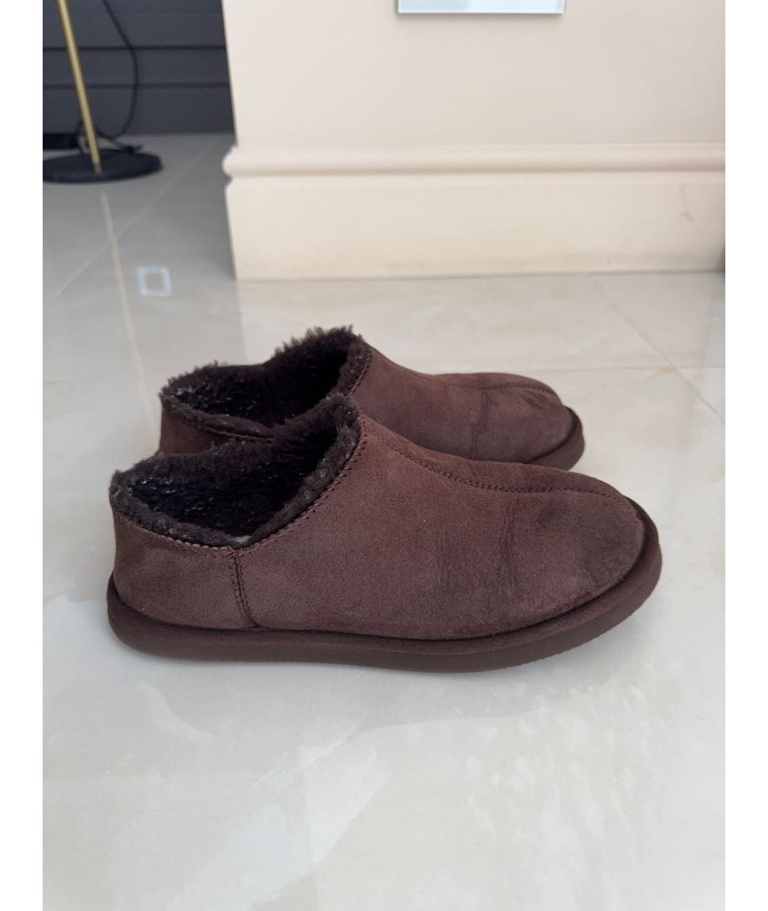 12 STOREEZ Коричневые кожаные ботинки, фото 9