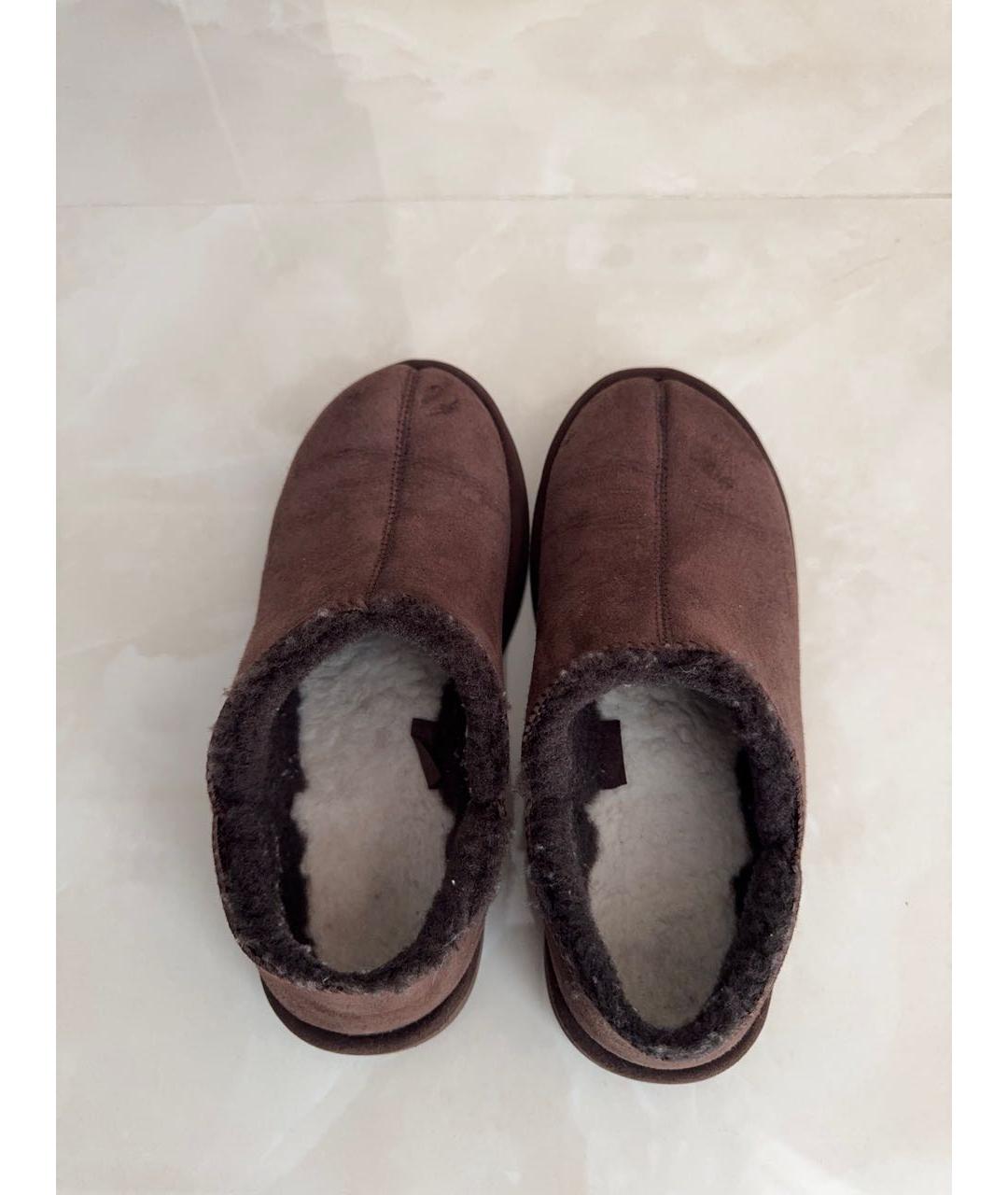 12 STOREEZ Коричневые кожаные ботинки, фото 3