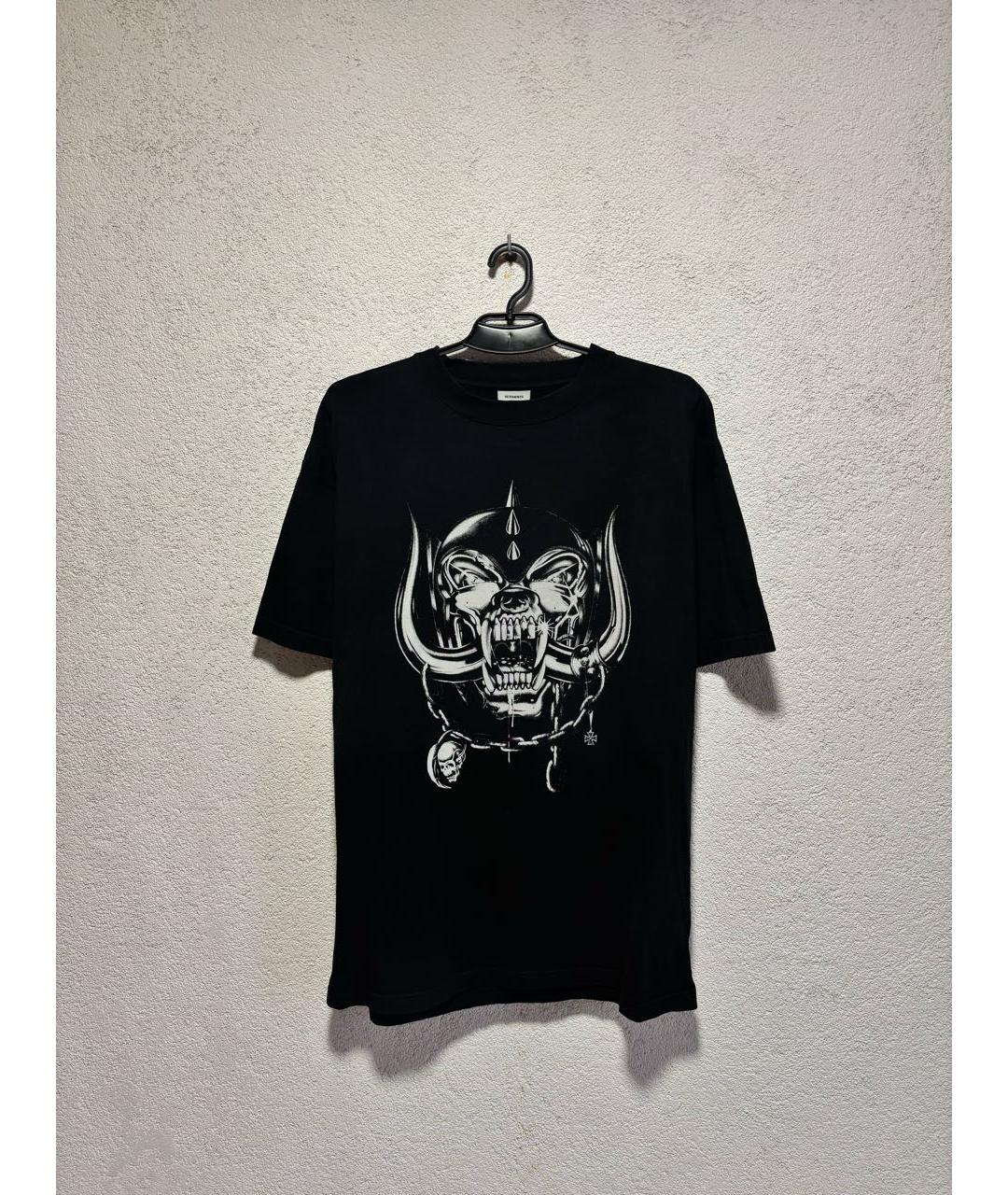 VETEMENTS Черная хлопковая футболка, фото 5