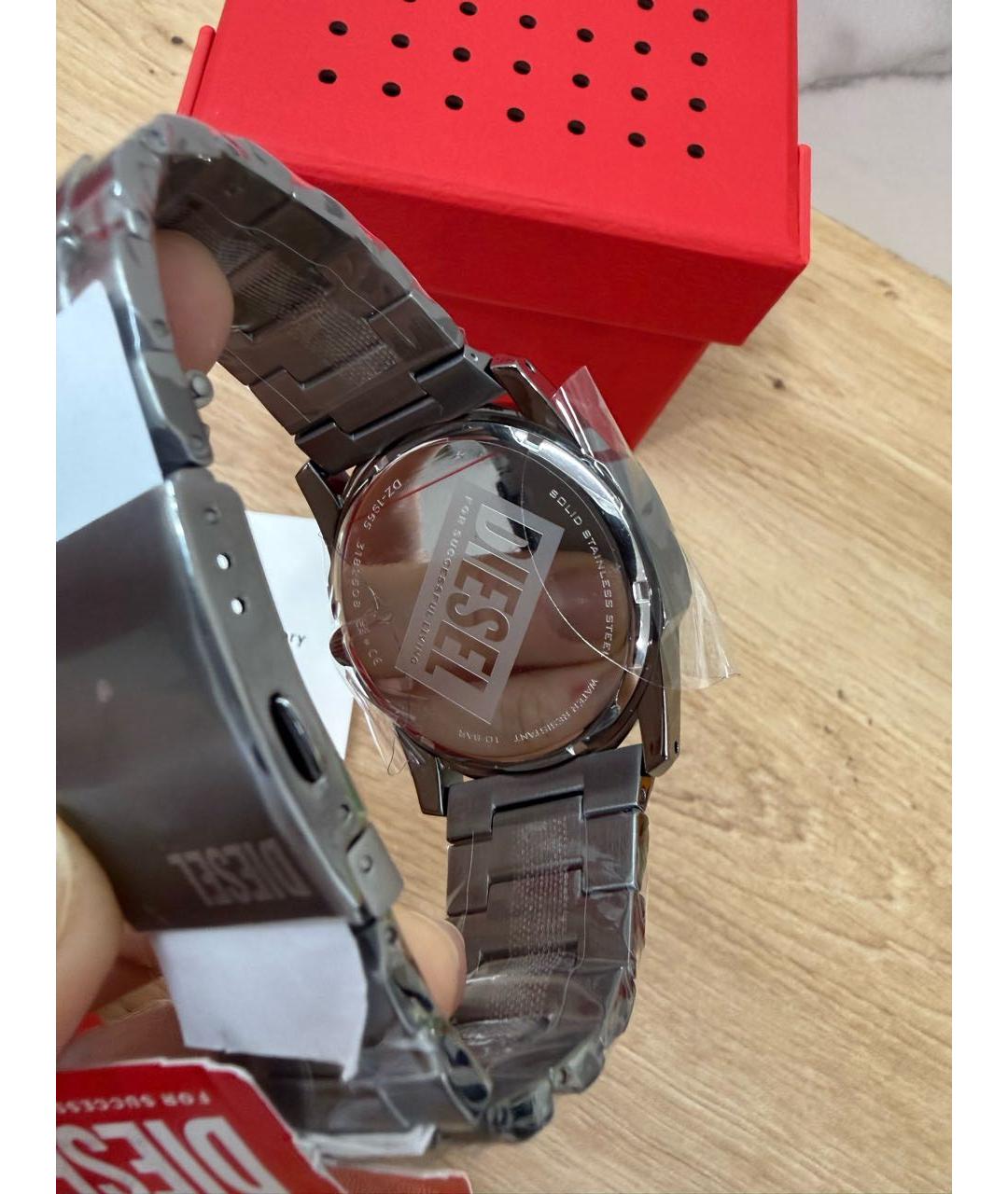 DIESEL Серебряные часы, фото 3