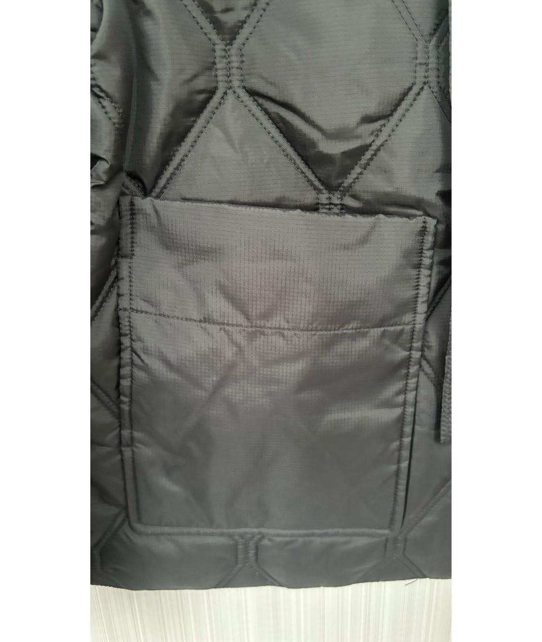 GANNI Черная полиэстеровая куртка, фото 4