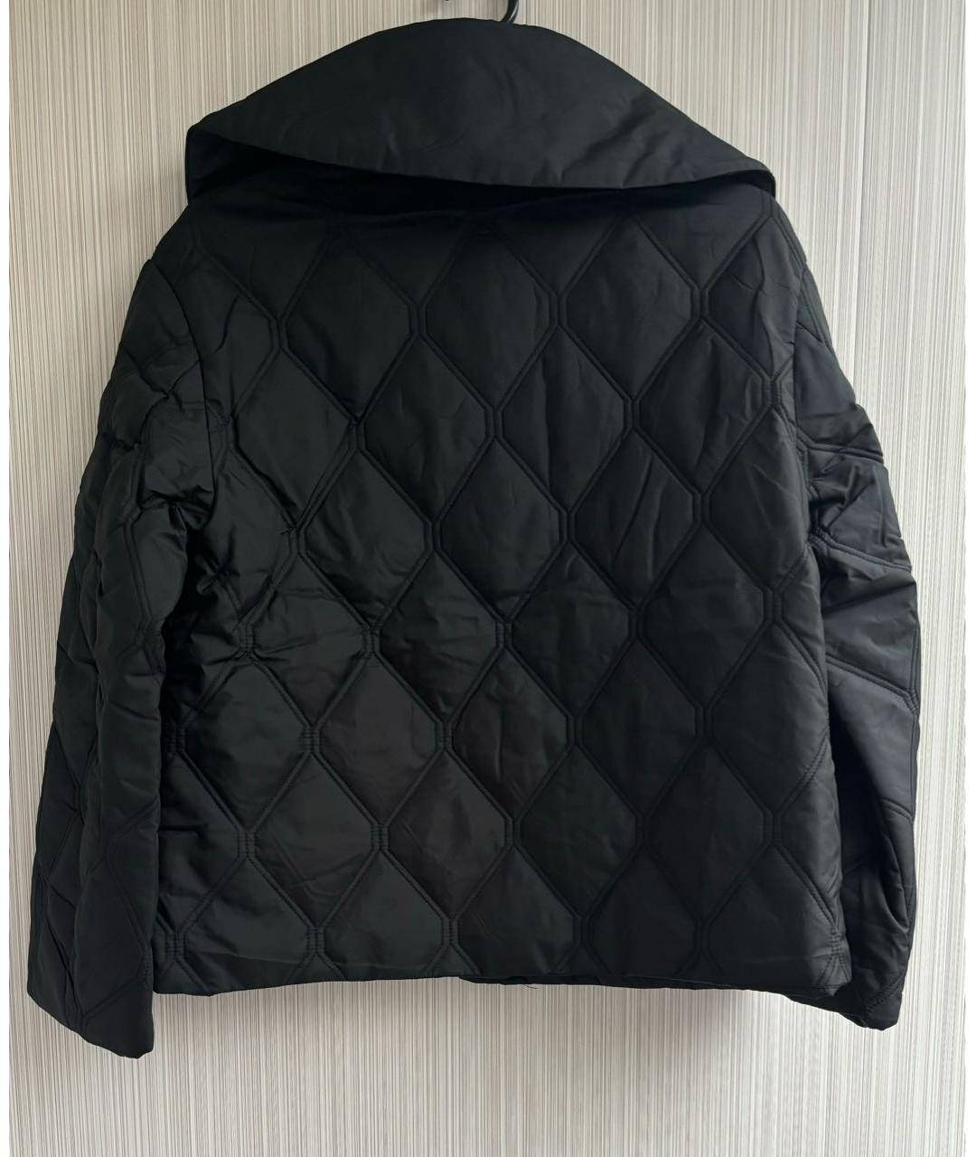 GANNI Черная полиэстеровая куртка, фото 2