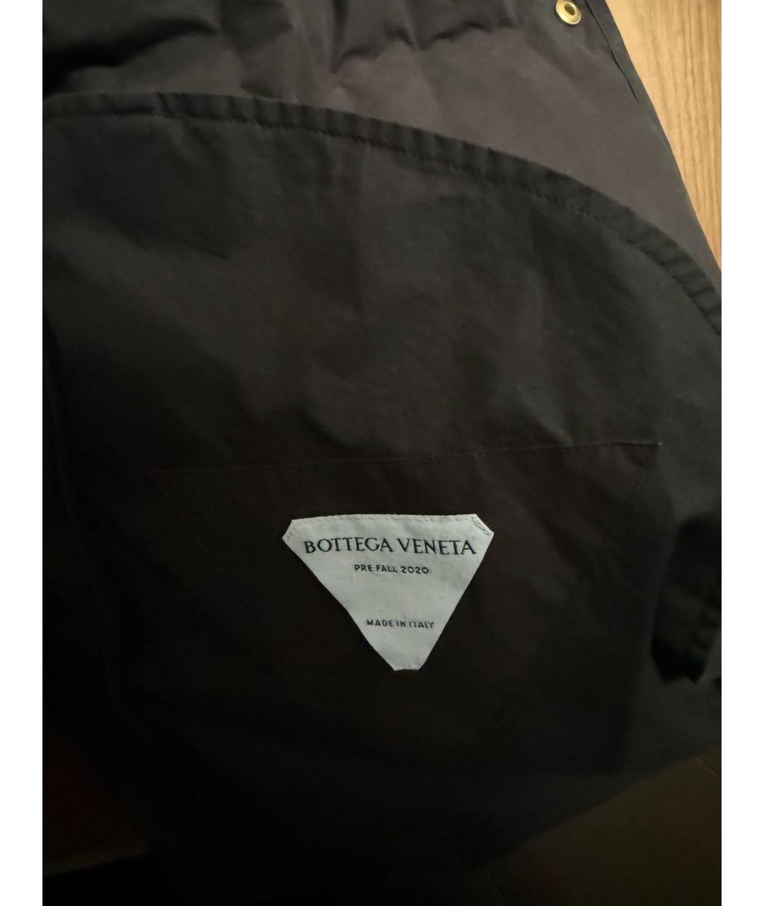 BOTTEGA VENETA Коричневый хлопковый пуховик, фото 6