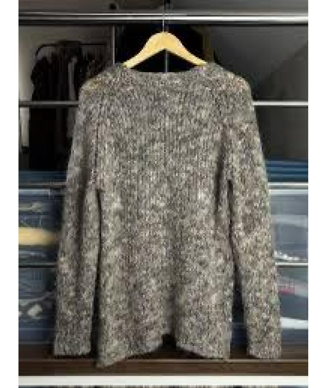 DIESEL Коричневый шерстяной джемпер / свитер, фото 9