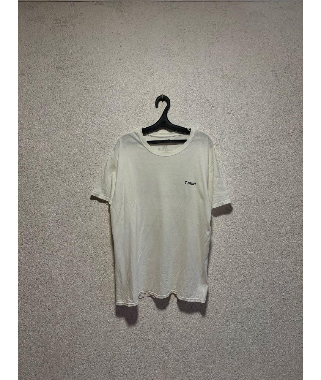 VETEMENTS Белая хлопковая футболка, фото 4