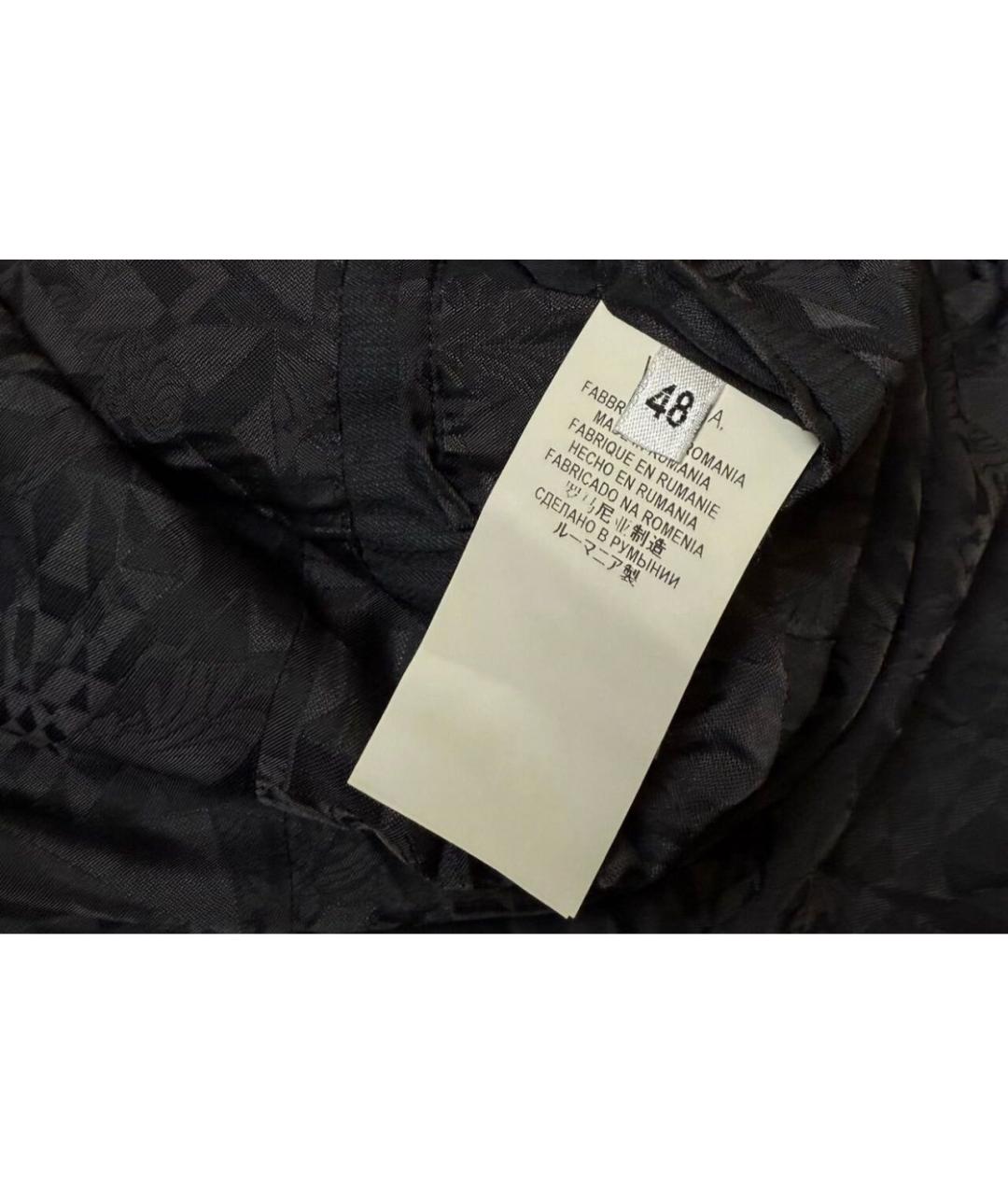 VERSACE COLLECTION Серый шерстяной пиджак, фото 4