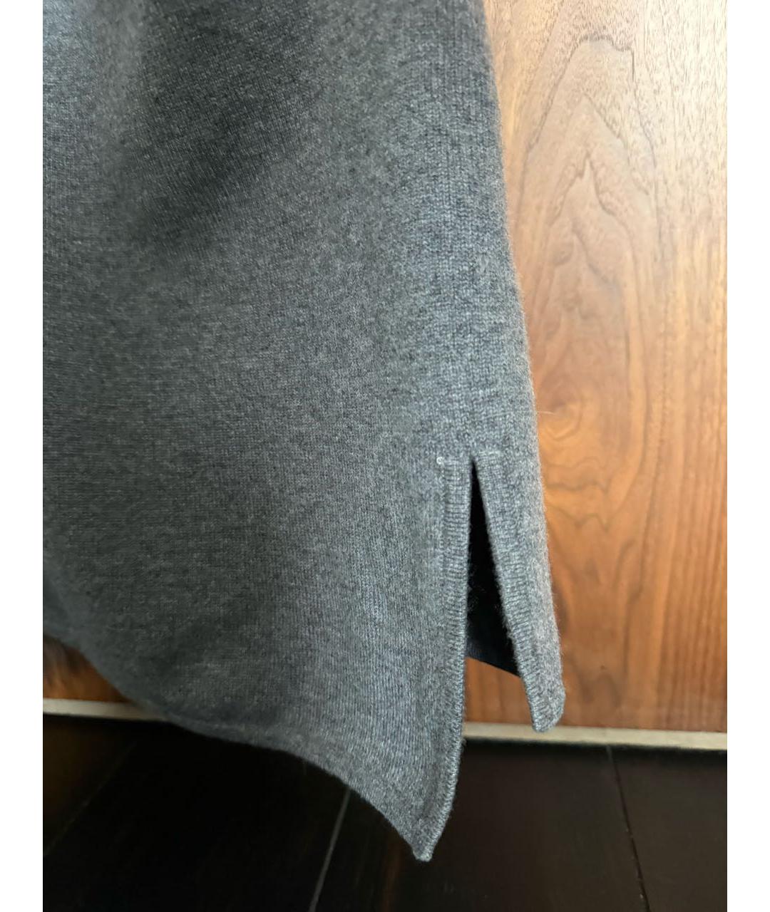 YVES SALOMON Серый кашемировый жилет, фото 5