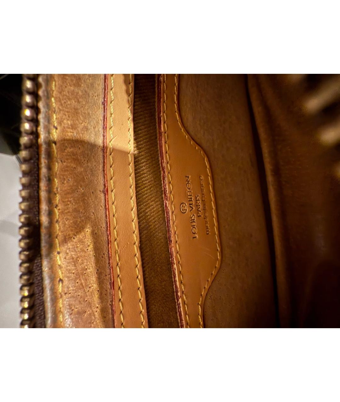 LOUIS VUITTON Коричневая сумка через плечо, фото 5