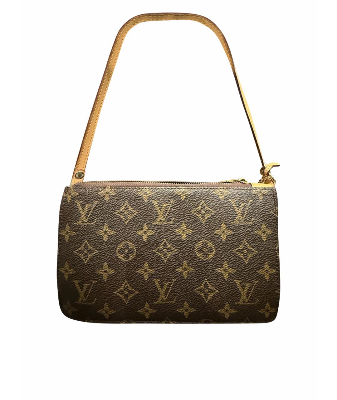 LOUIS VUITTON Коричневая сумка через плечо, фото 1