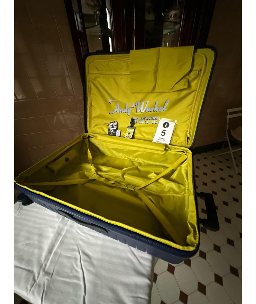 BRIC'S Темно-синий чемодан, фото 4