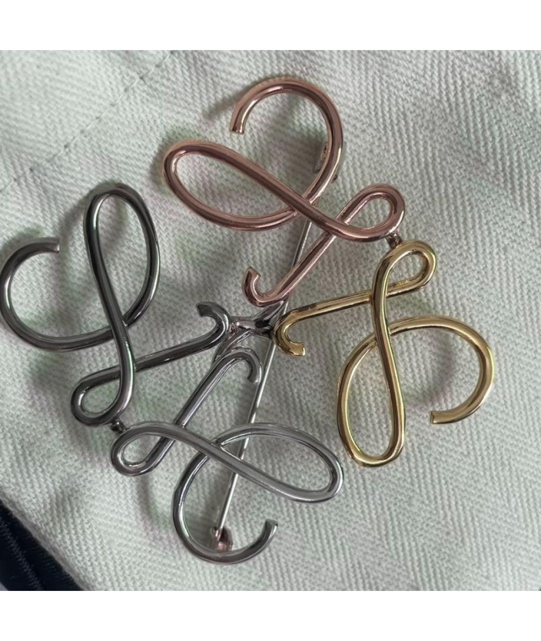 LOEWE Мульти металлическая булавка / брошь, фото 4