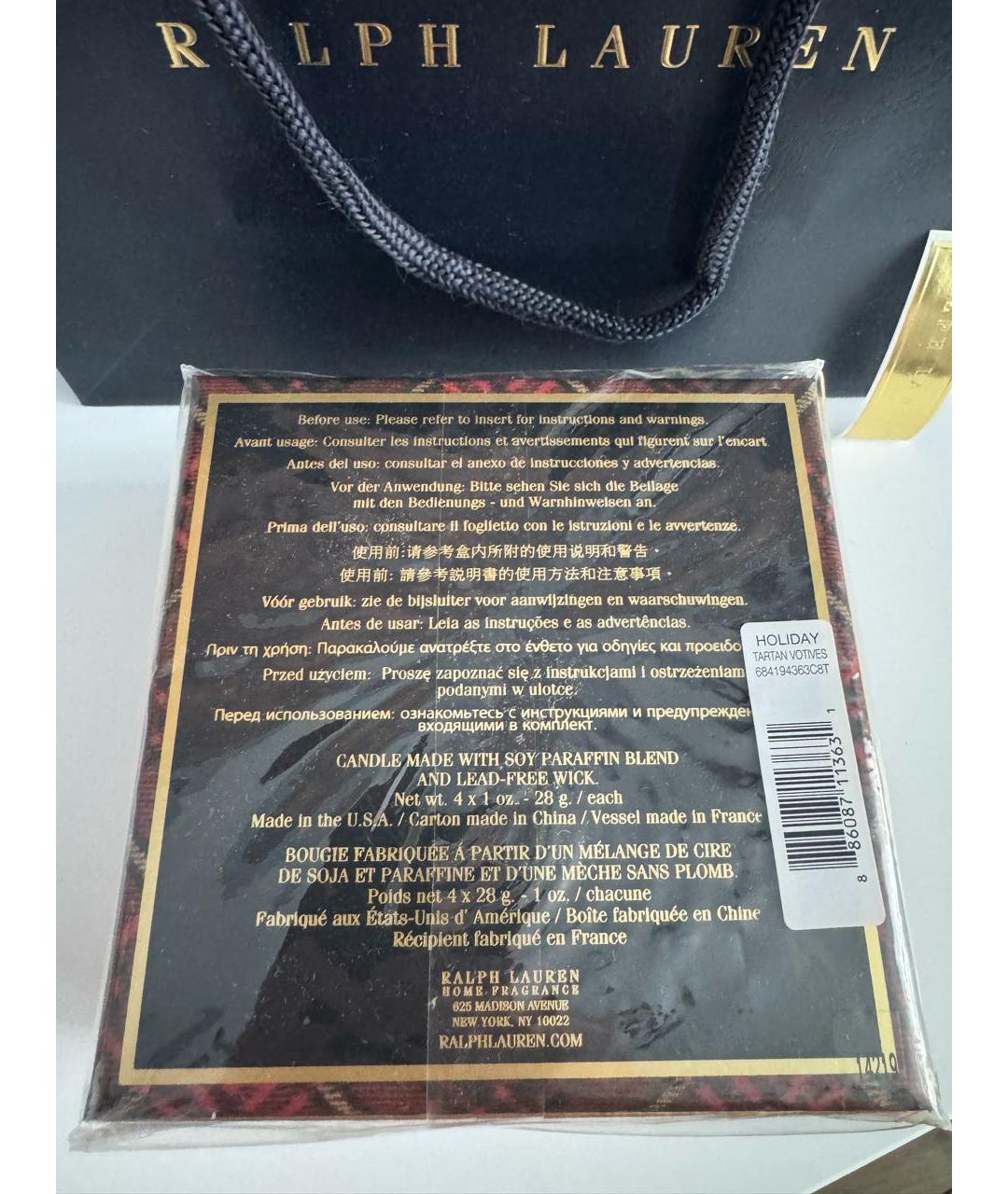 RALPH LAUREN Свеча, фото 3