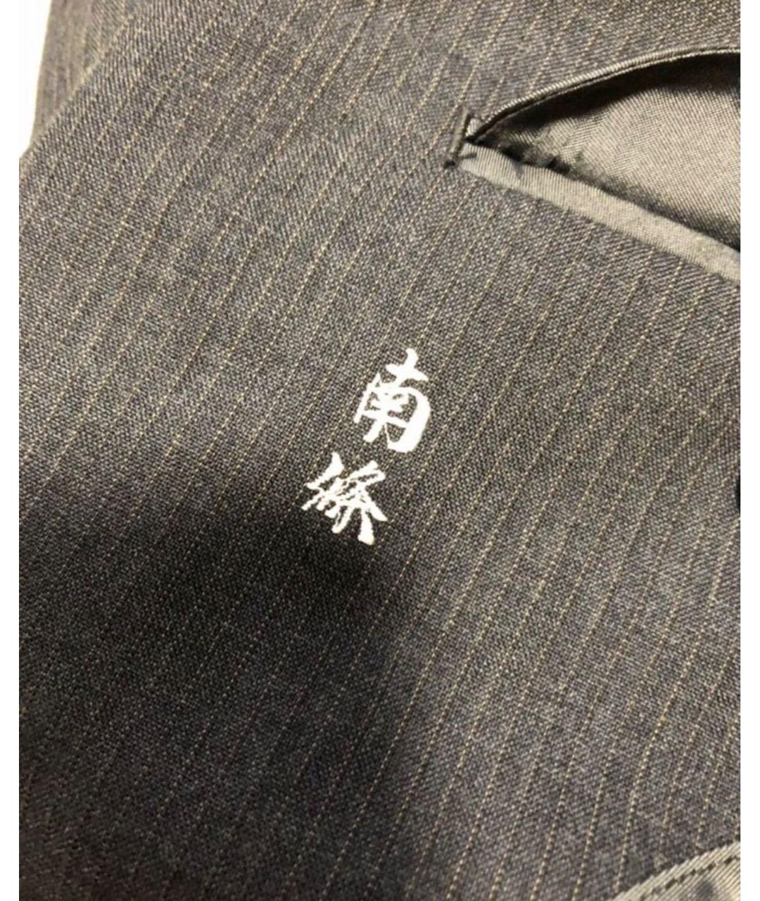 BURBERRY Серый шерстяной жакет/пиджак, фото 5