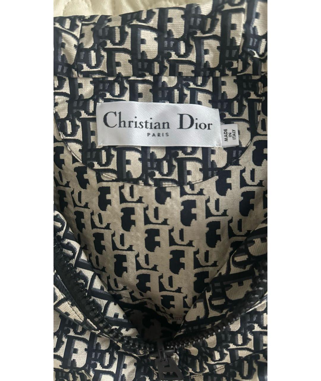 CHRISTIAN DIOR Мульти полиэстеровая парка, фото 3