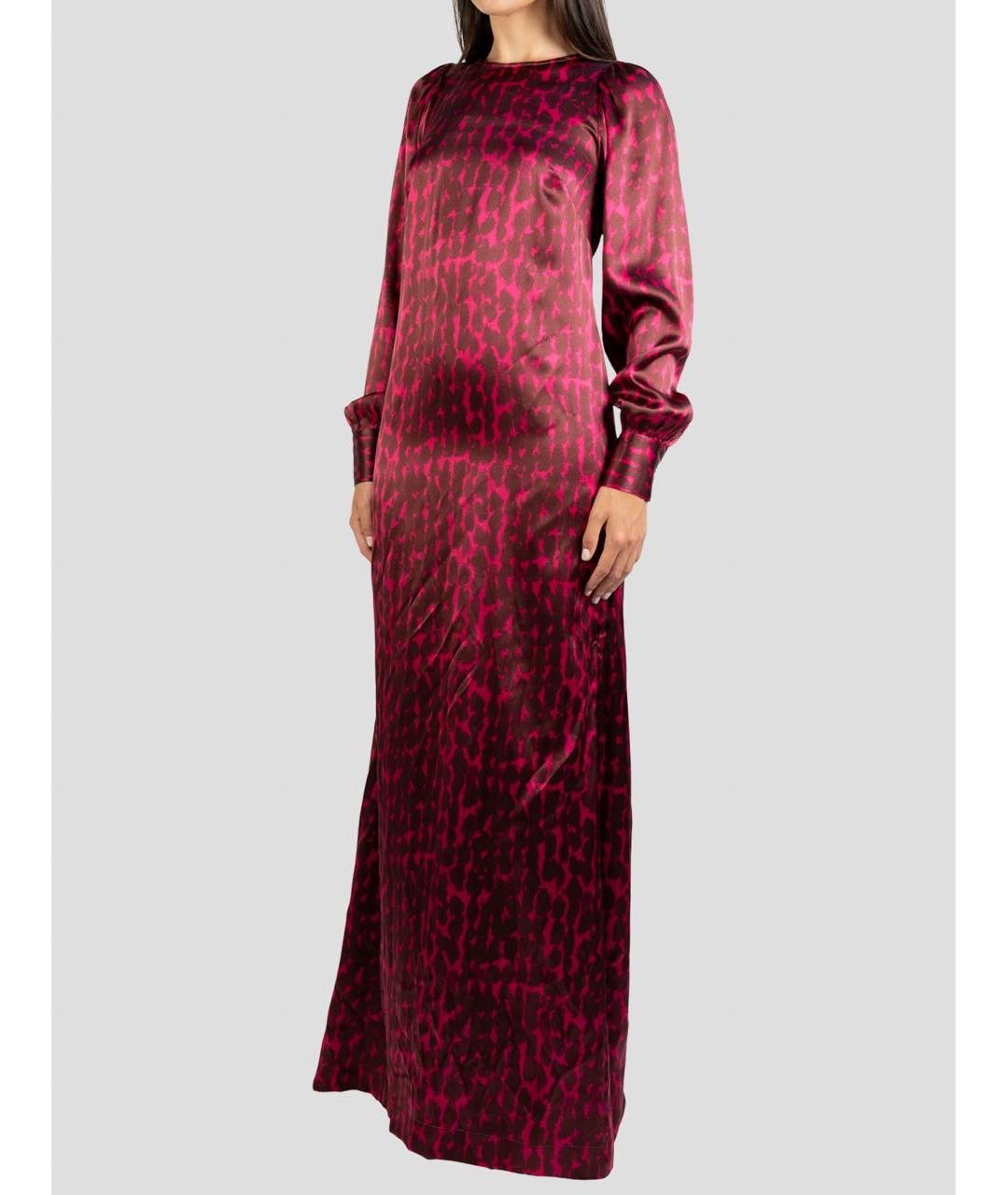 KITON Бордовое вечернее платье, фото 3