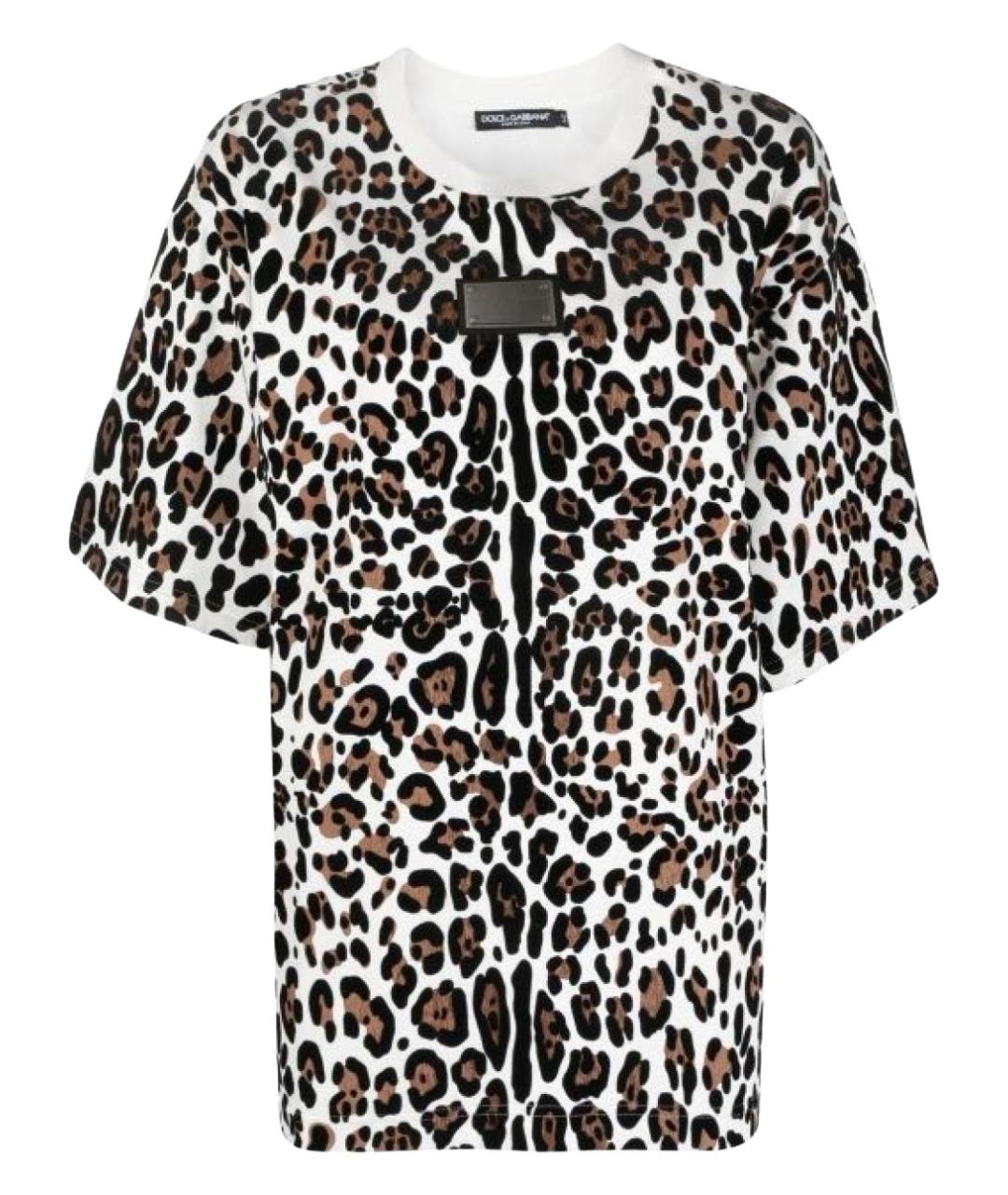 DOLCE&GABBANA Мульти футболка, фото 1