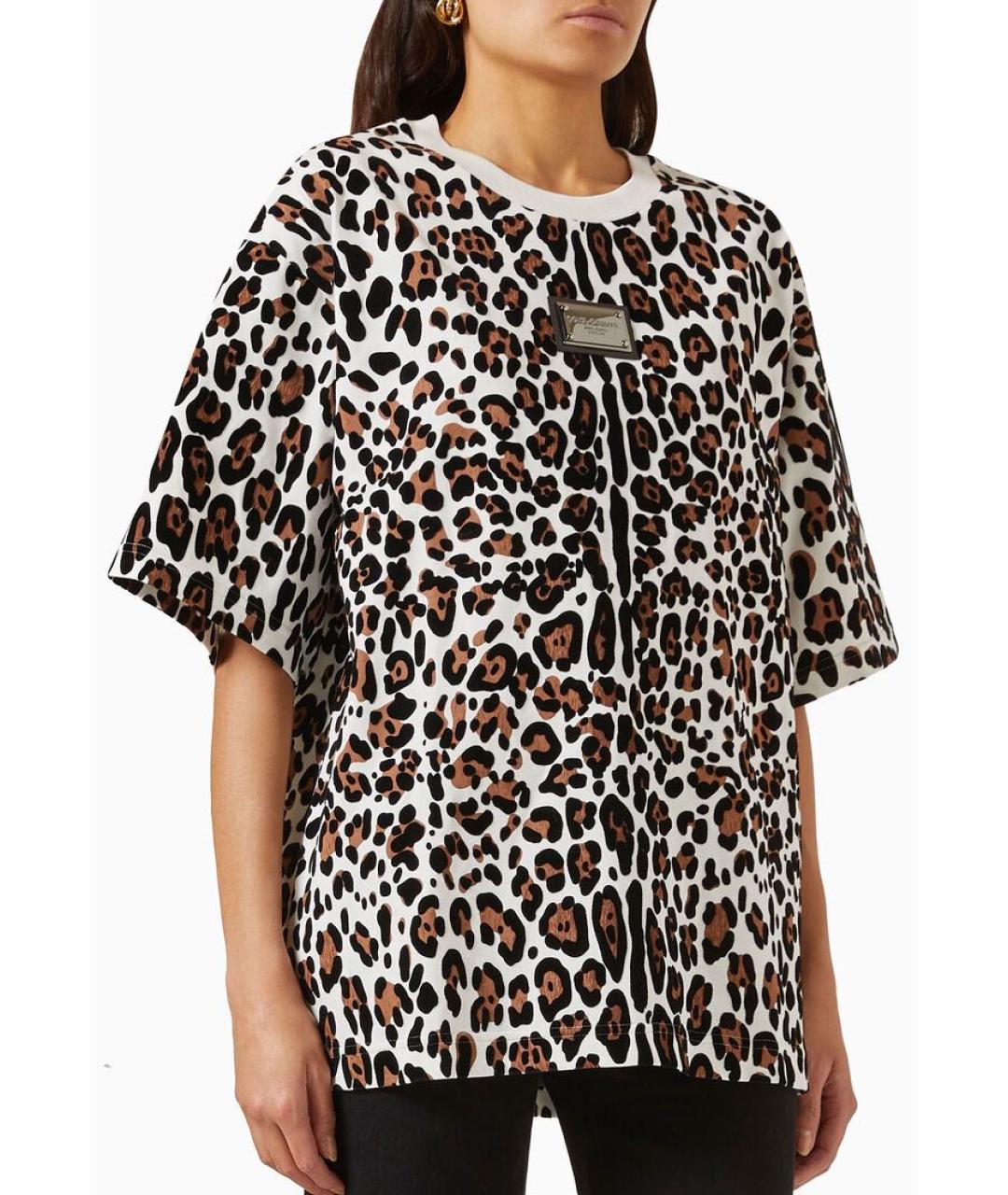 DOLCE&GABBANA Мульти футболка, фото 2