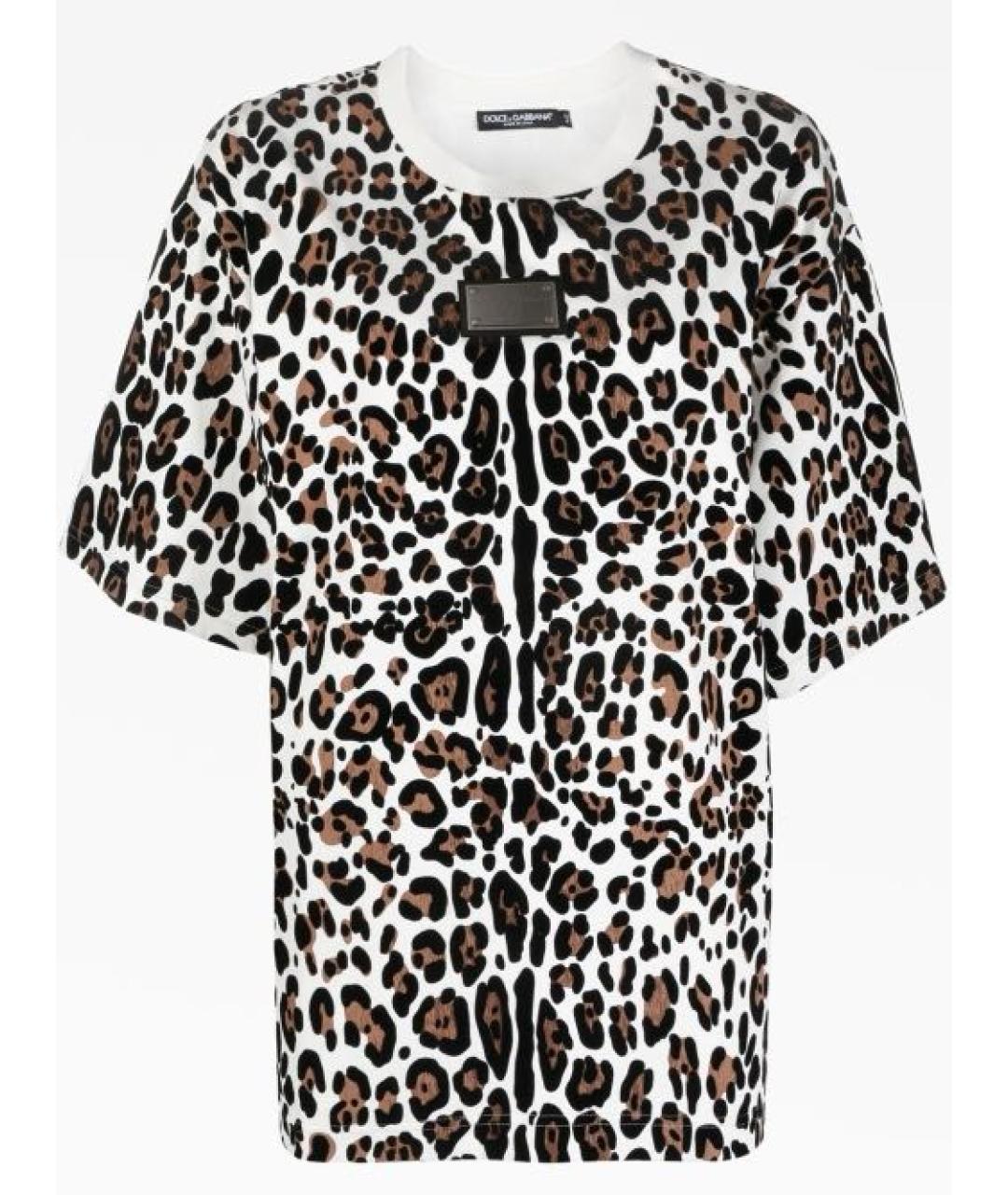 DOLCE&GABBANA Мульти футболка, фото 3