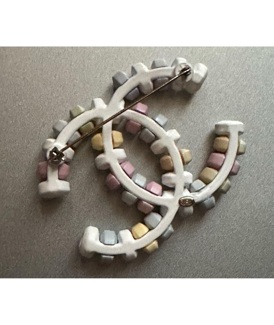 CHANEL Мульти пластиковая булавка / брошь, фото 2