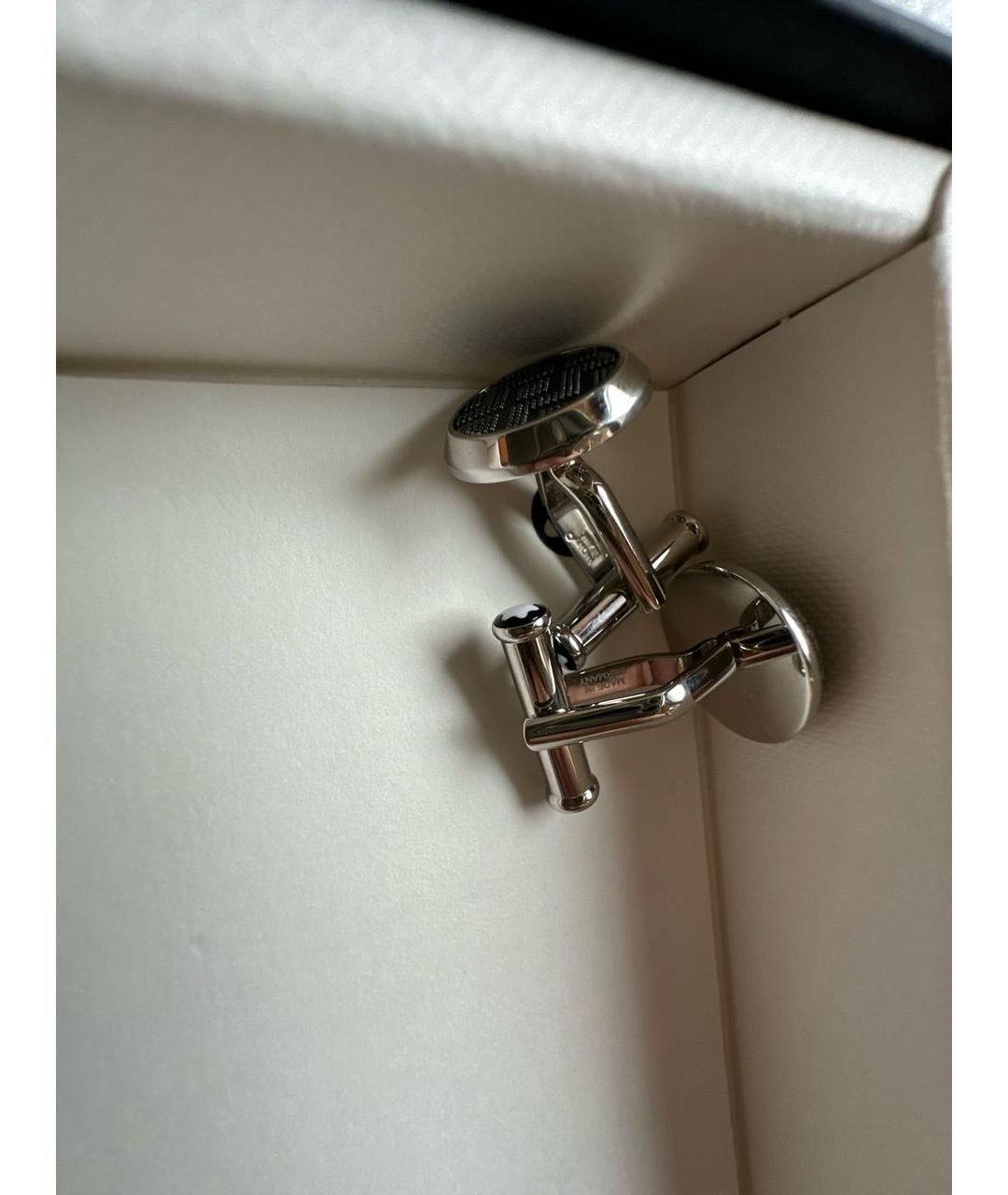 MONTBLANC Черные запонки, фото 8