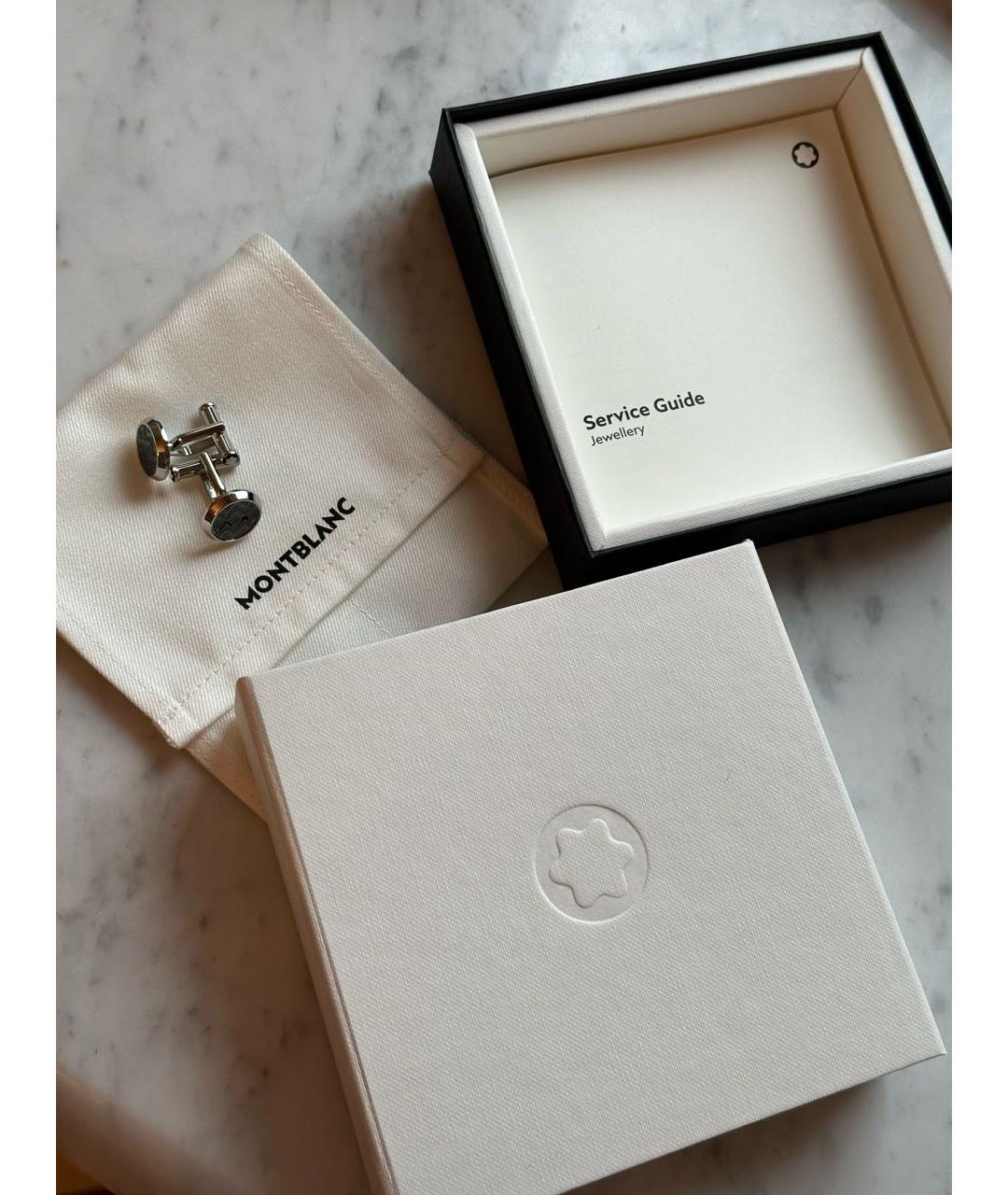 MONTBLANC Черные запонки, фото 4