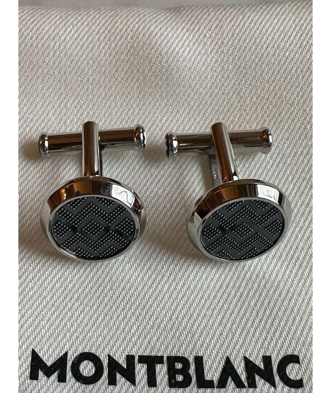 MONTBLANC Черные запонки, фото 9