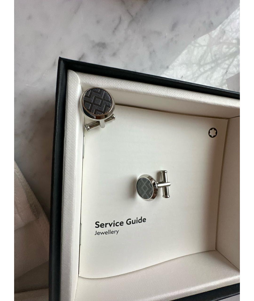 MONTBLANC Черные запонки, фото 6